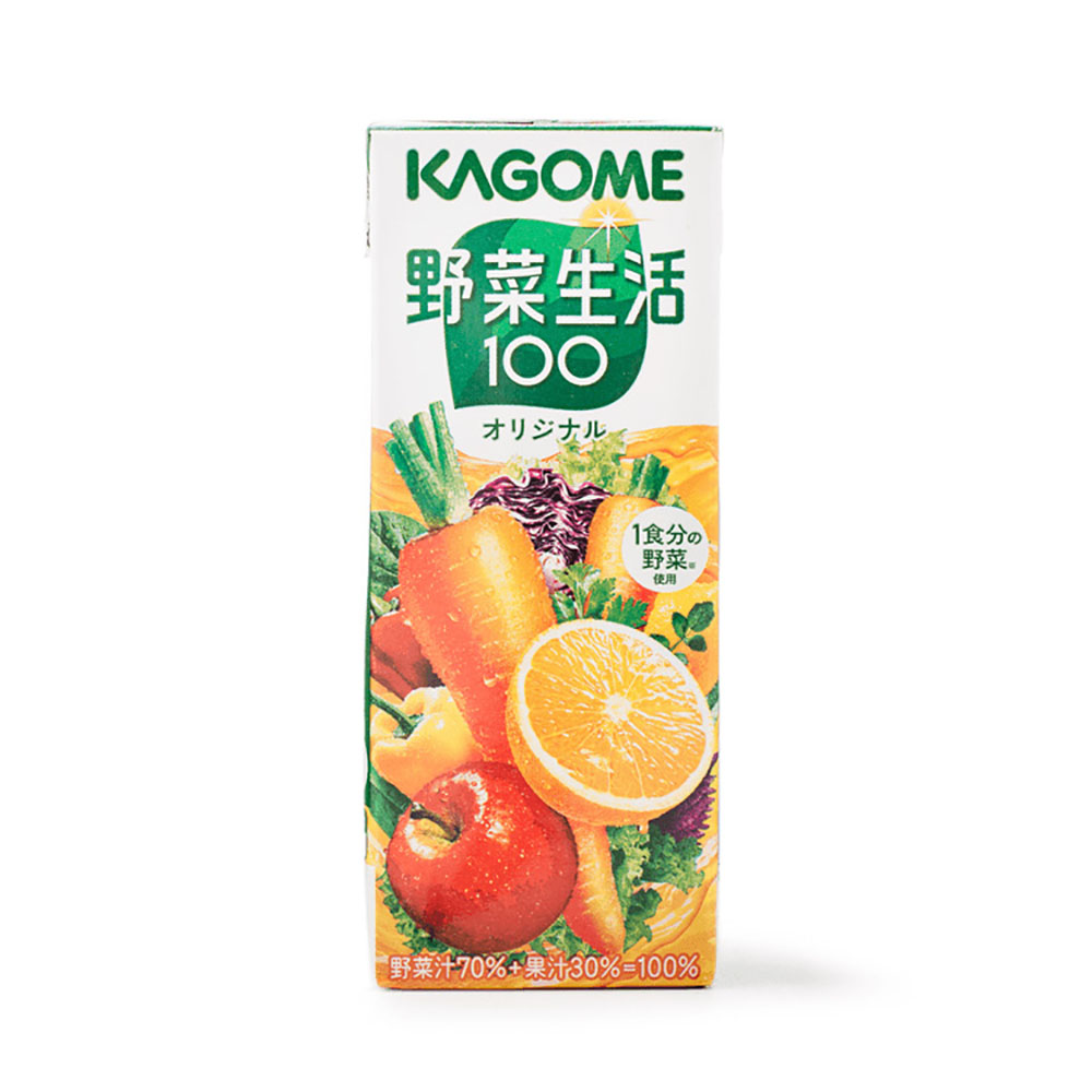 Kagome Yasai Seikatsu Vegetable Juice Original Flavor 200ml Umall