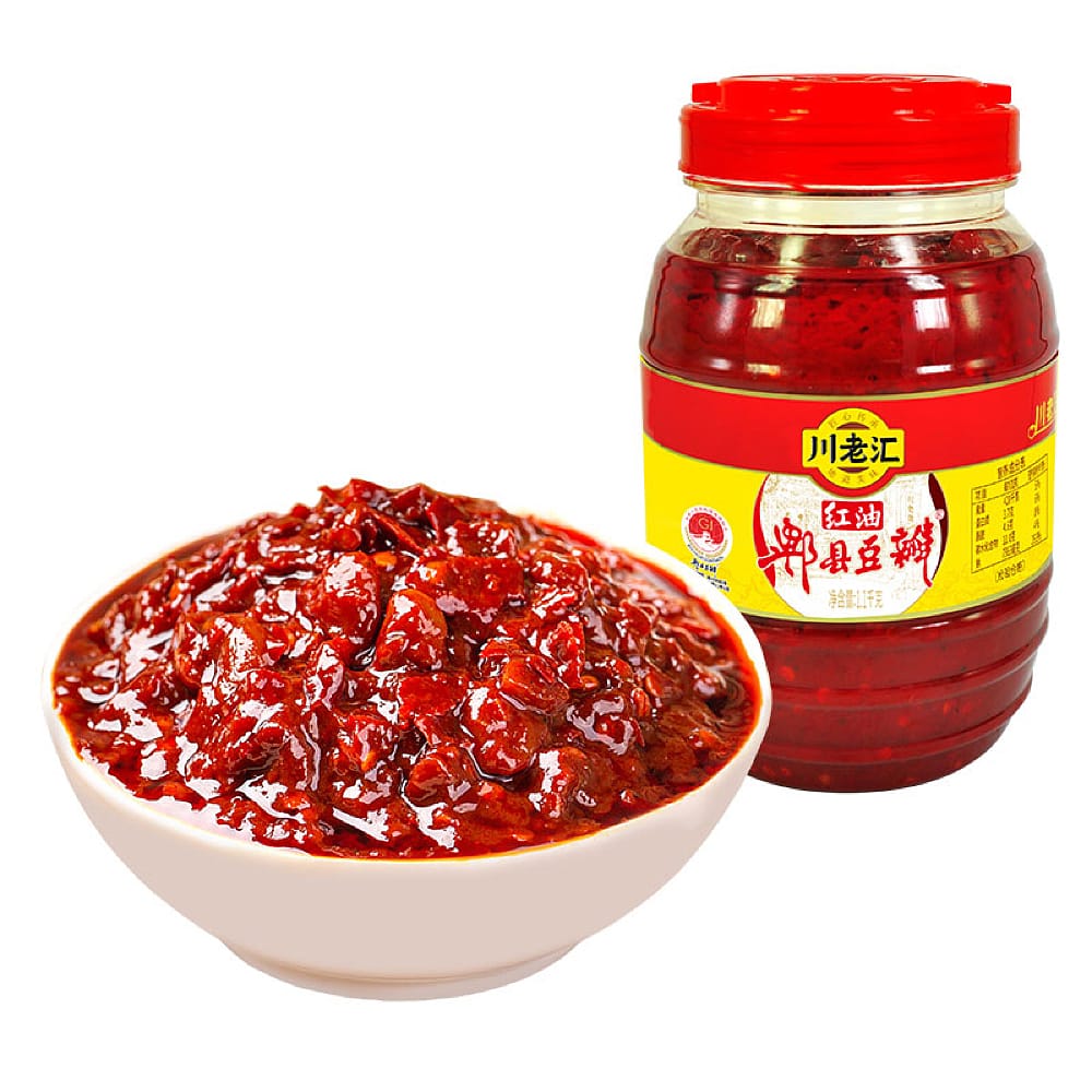 Chuan-Lao-Hui-Pi-County-Red-Oil-Broad-Bean-Paste-500g-1