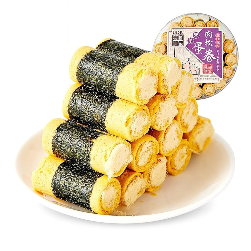 Macau Gift House Seaweed Pork Floss Egg Rolls 230g Umall Sydney's