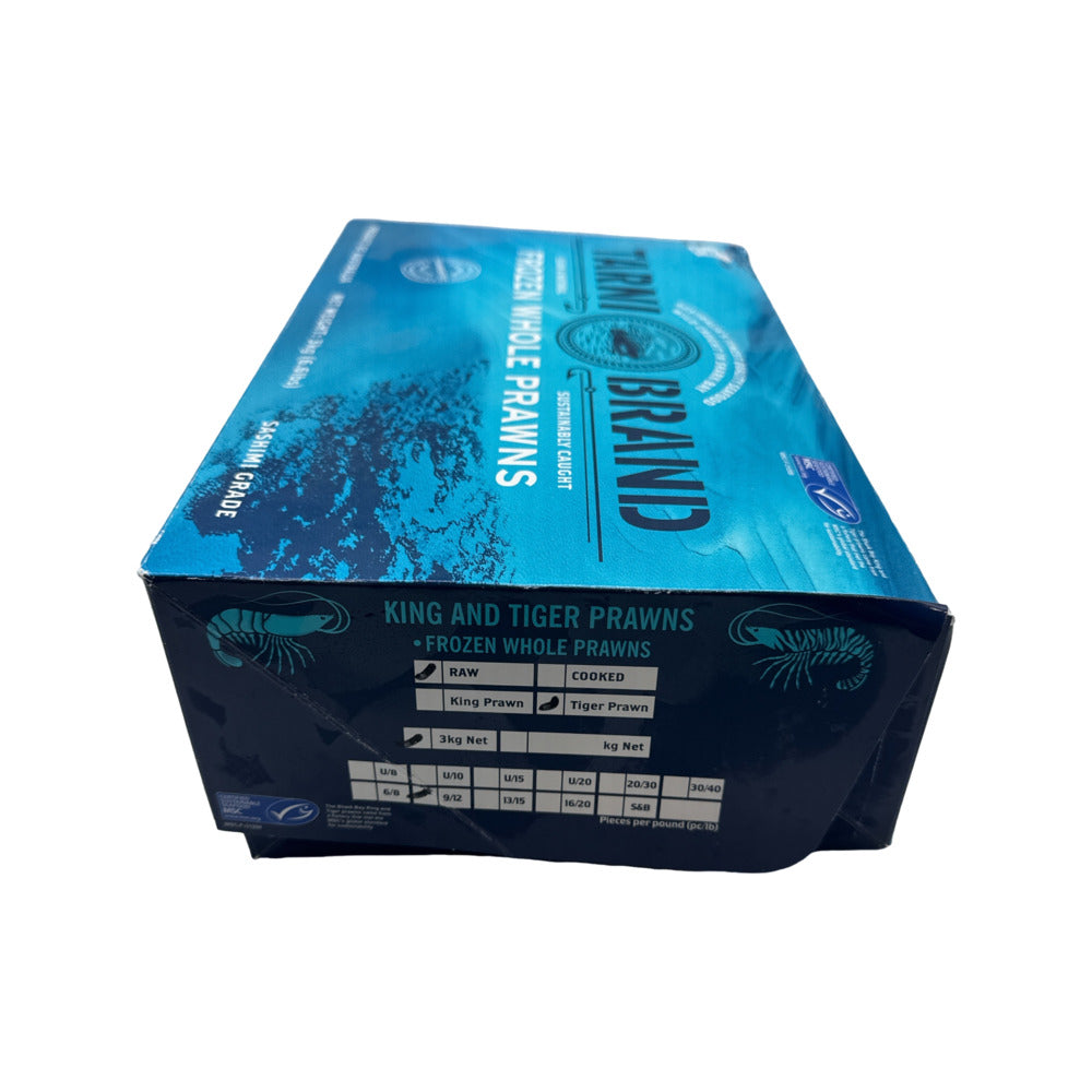 Tarni-Brand-Sashimi-Grade-Raw-Brown-Tiger-Prawns-Size-9/12---3kg-1