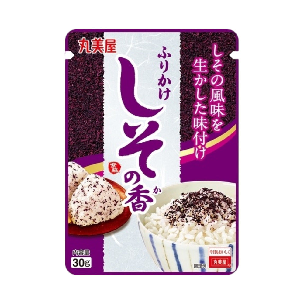 Marumiya Shiso Furikake Rice Seasoning 30g - Japanese Perilla Rice Top ...
