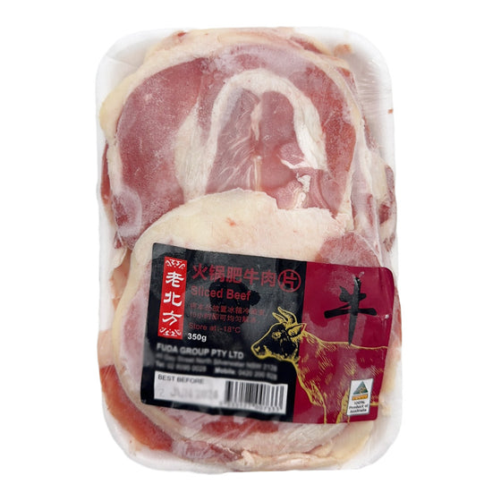 Thịt Bò Ba Chỉ Úc Old Beifang 350 g – lát mỏng tươi ngon cho lẩu