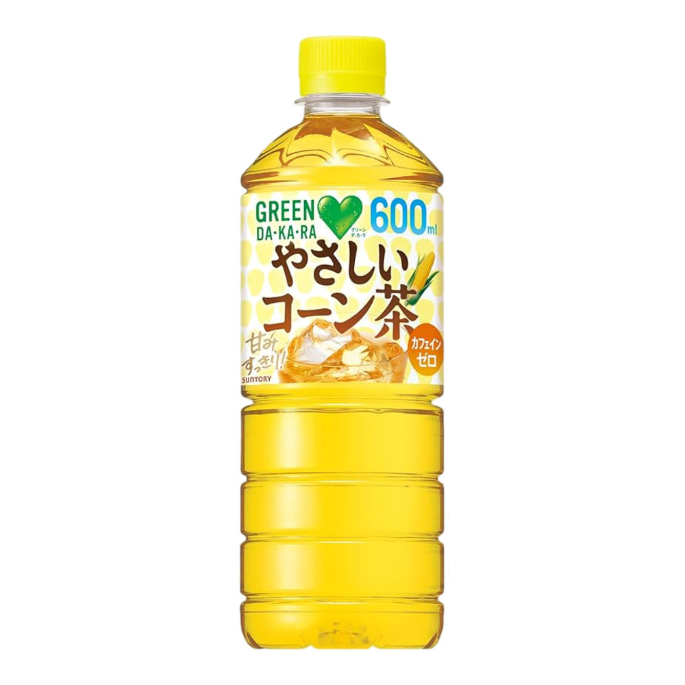 Suntory GREEN DA•KA•RA Corn Tea 600ml – Caffeine-Free Japanese Roasted ...