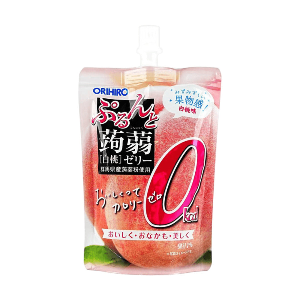 Orihiro-Japanese-Konjac-Jelly,-Zero-Calorie,-White-Peach-Flavour,-130g-1