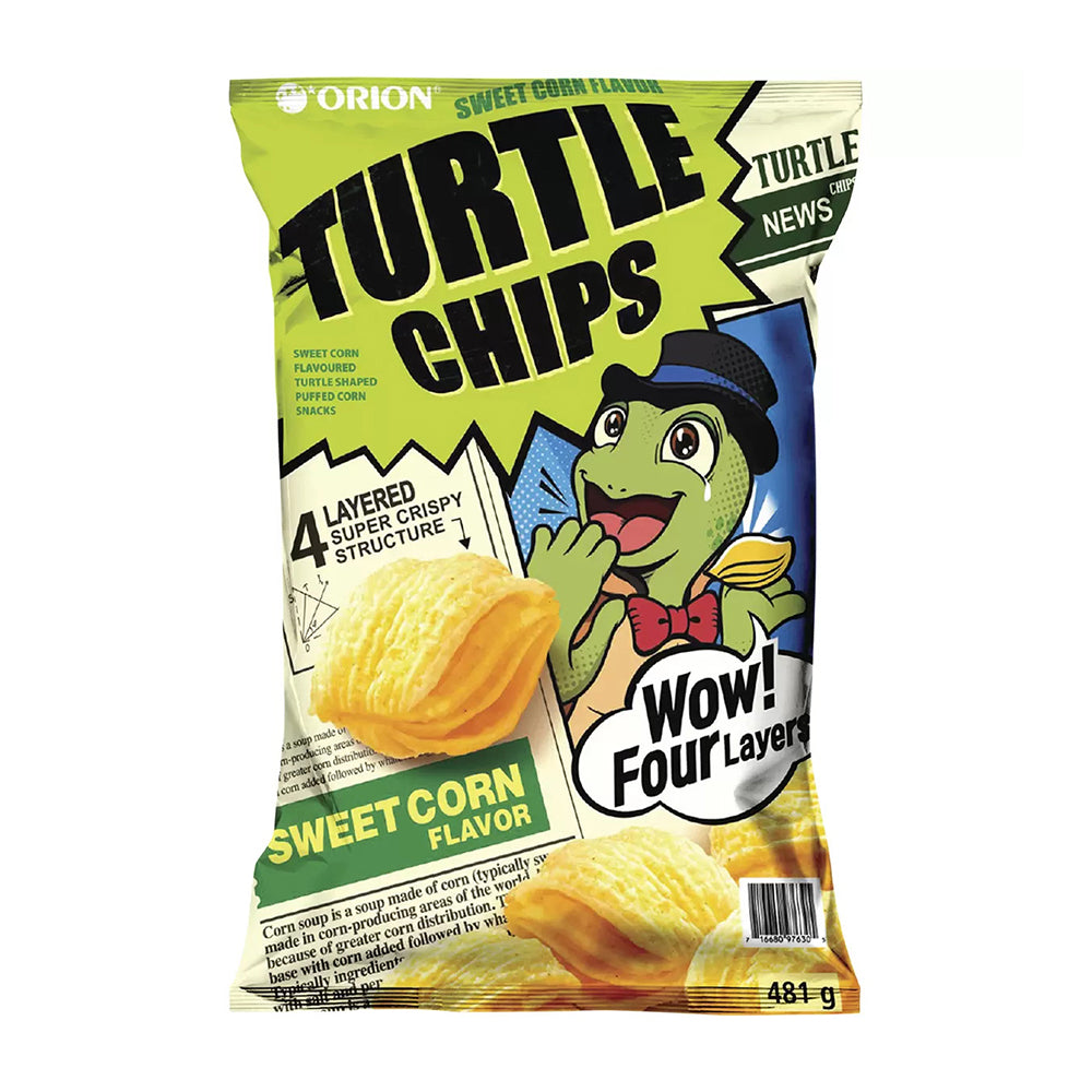 Turtle Snack Orion Turtle Chips Sweet Corn Flavor - 481g – Umall - Australia's ...