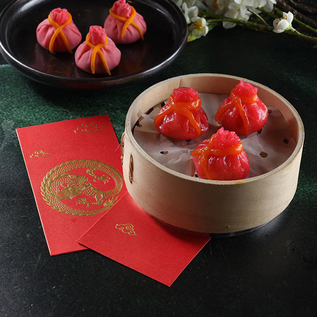 Bánh Túi May Mắn Tiantong 6 cái – bánh dẻo Tết đông lạnh