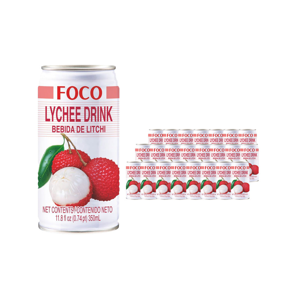 Foco Lychee Drink 350ml x 24 Cans – Umall - Australia's Largest Online ...