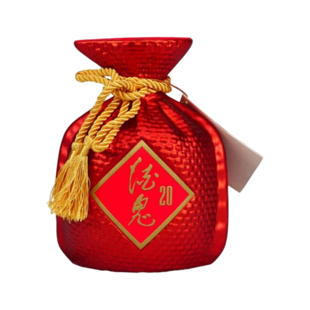 Jiugui Red Jar 20 Aroma-Rich Baijiu Chinese Sorghum Spirit 52% 500ml ...