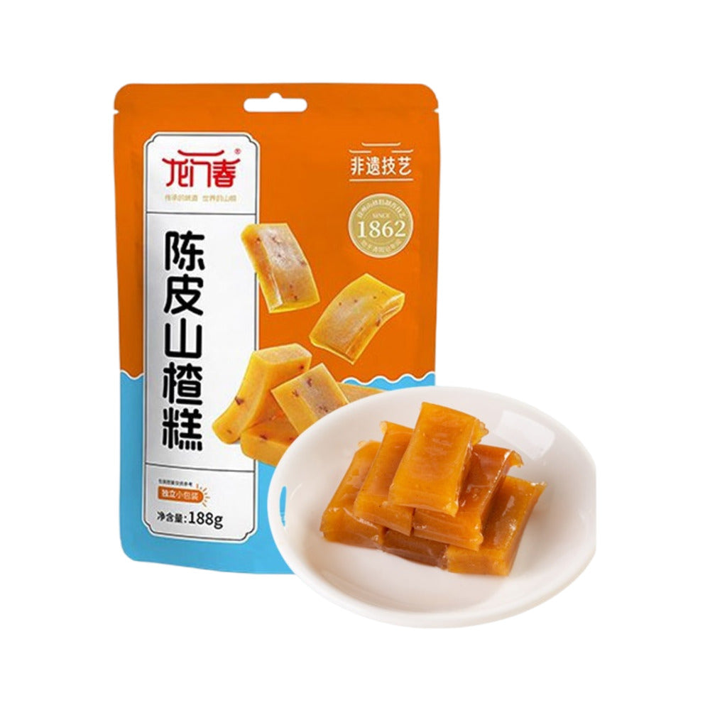Longmenchun-Chenpi-Hawthorn-Fruit-Jelly-Squares-188g-–-Traditional-Chinese-Hawthorn-Cake-Candy-1