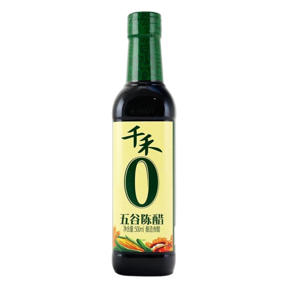 Qianhe-Five-Grain-Aged-Vinegar-500ml---Chinese-Black-Vinegar-1