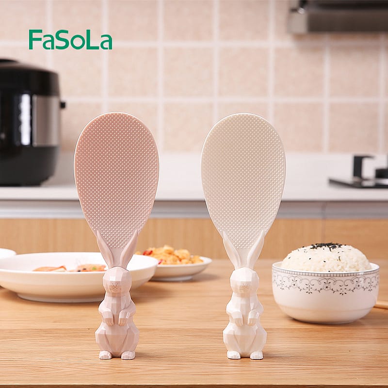 Upright Rice FaSoLa Upright Rice Scoop in Beige, 7.3*20.5cm – Umall - Australia's ...