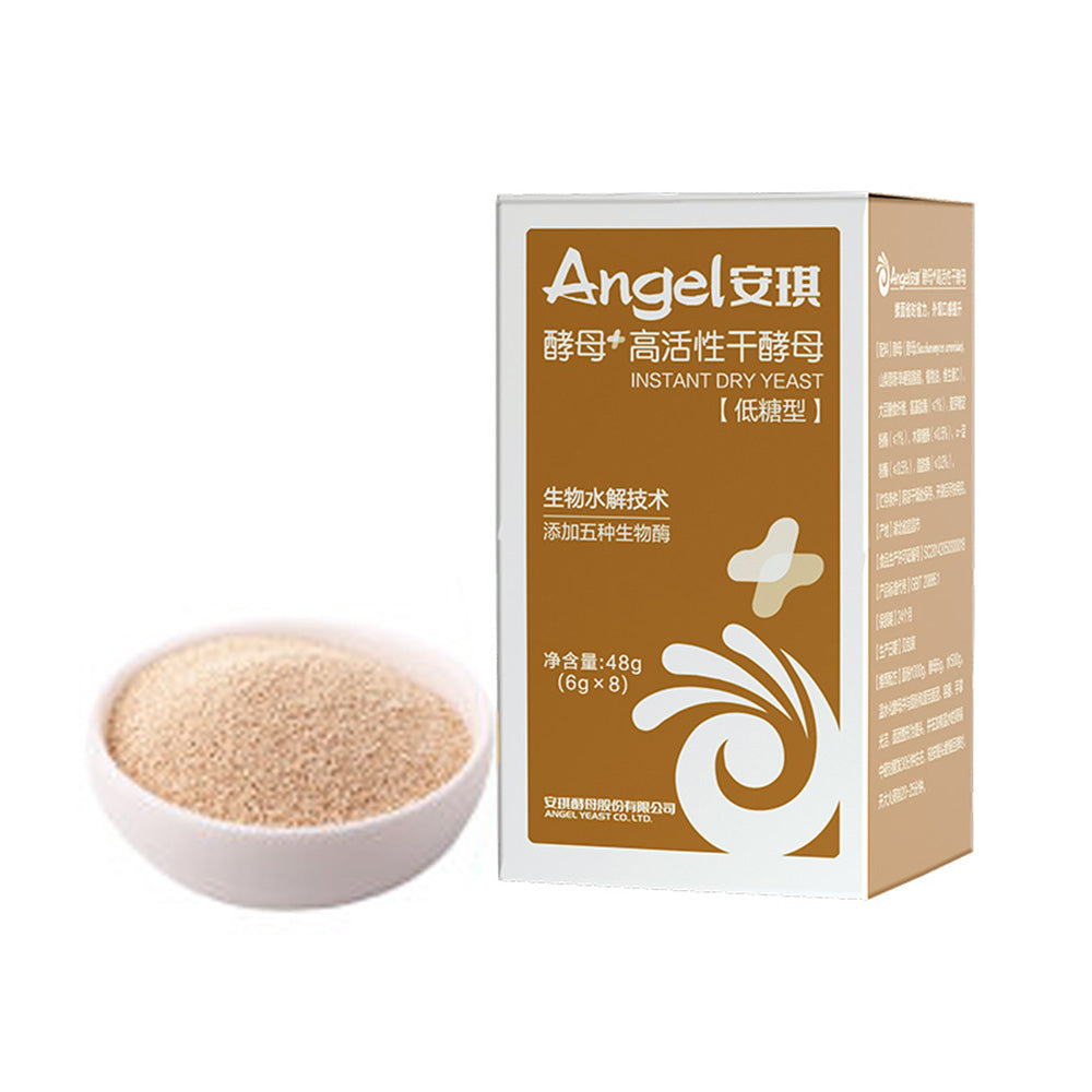 Angel-High-Activity-Dry-Yeast-for-Low-Sugar,-6-Packets,-48g-1