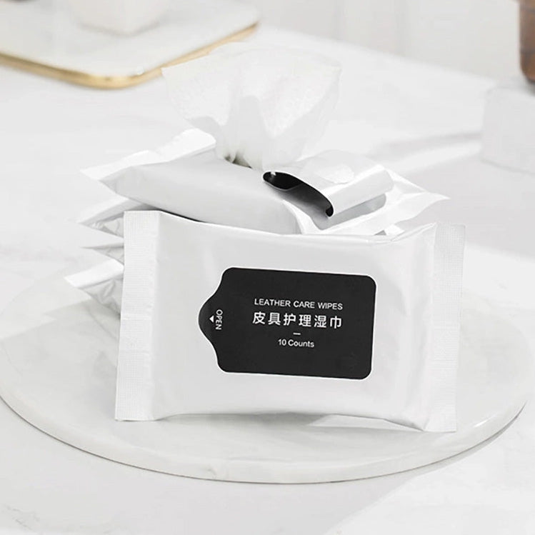 Khăn Ướt Chăm Sóc Đồ Da Lifease 10 miếng – làm sạch & dưỡng bóng