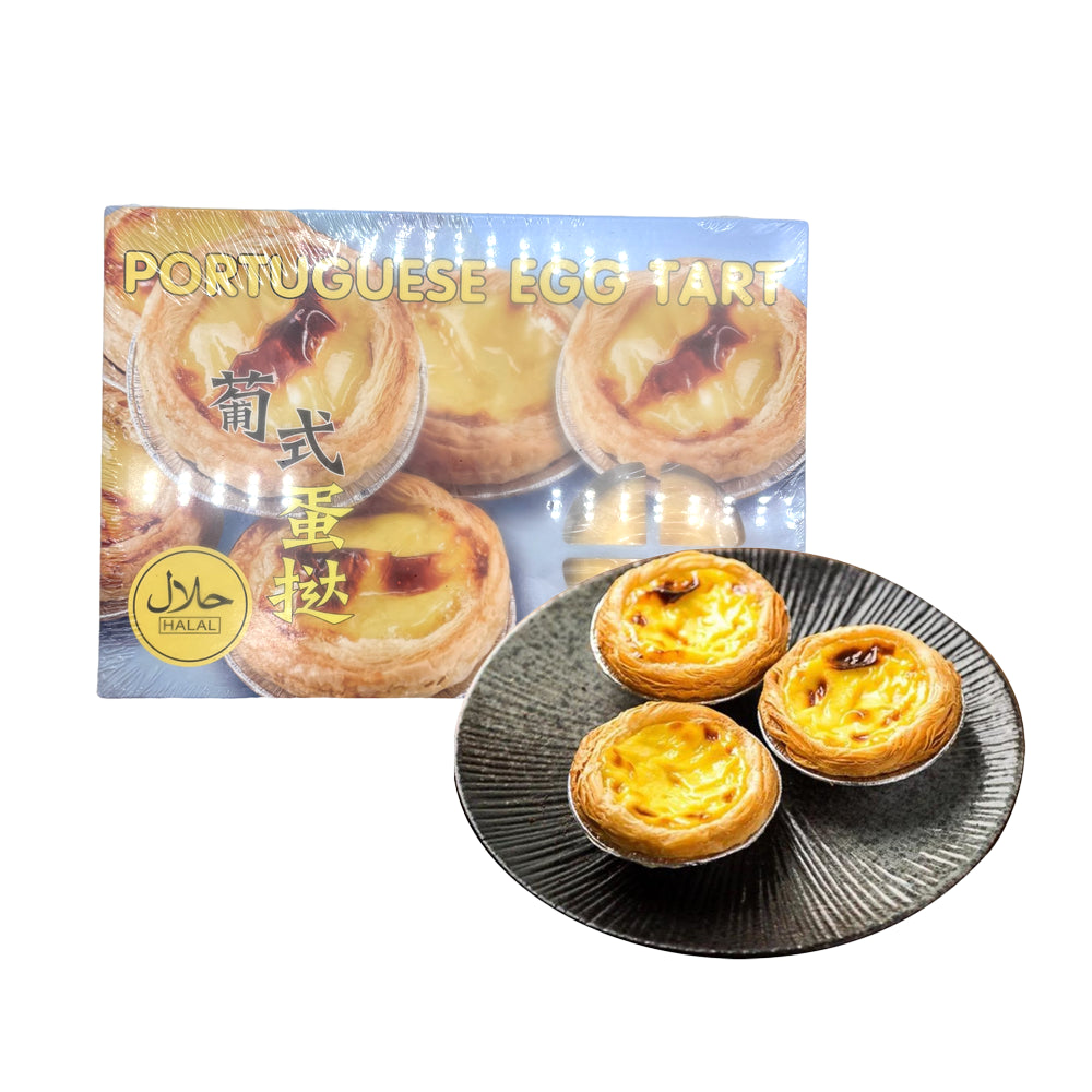 Halal-Frozen-Portuguese-Egg-Tarts---6-Pieces,-240g-1