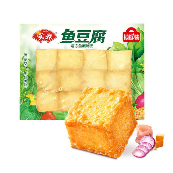 Đậu Hũ Cá Anjoy 240 g – chả cá mềm dai, chiên giòn & lẩu