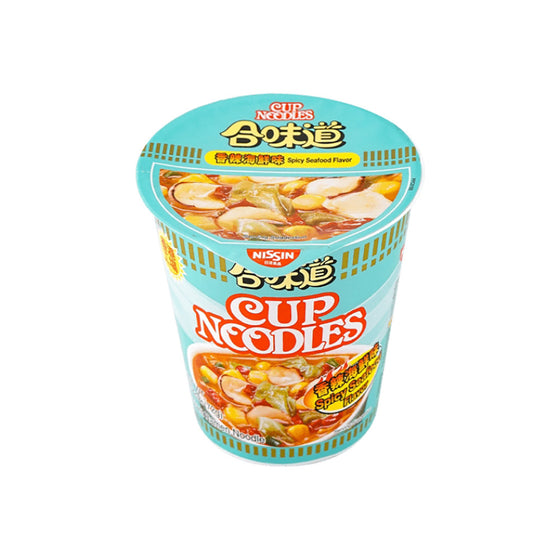 Mì Ly Nissin Cup Noodles Vị Hải Sản Cay 72 g – mì ăn liền hải sản cay