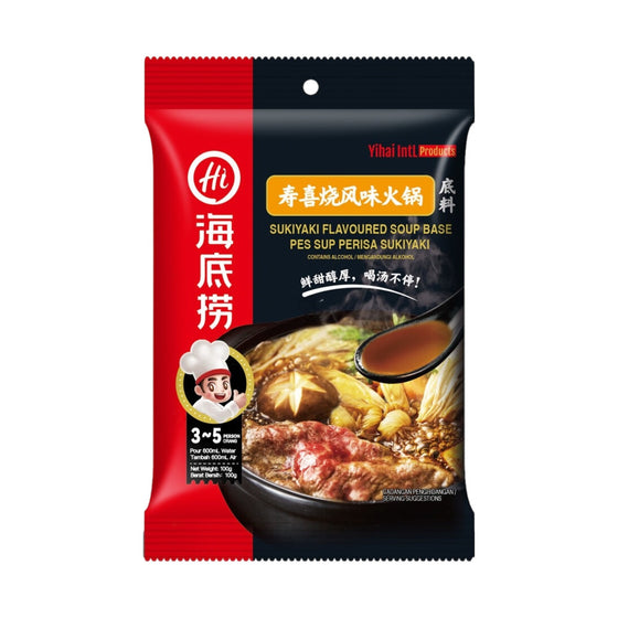 Haidilao Sukiyaki Flavoured Hot Pot Soup Base 100g