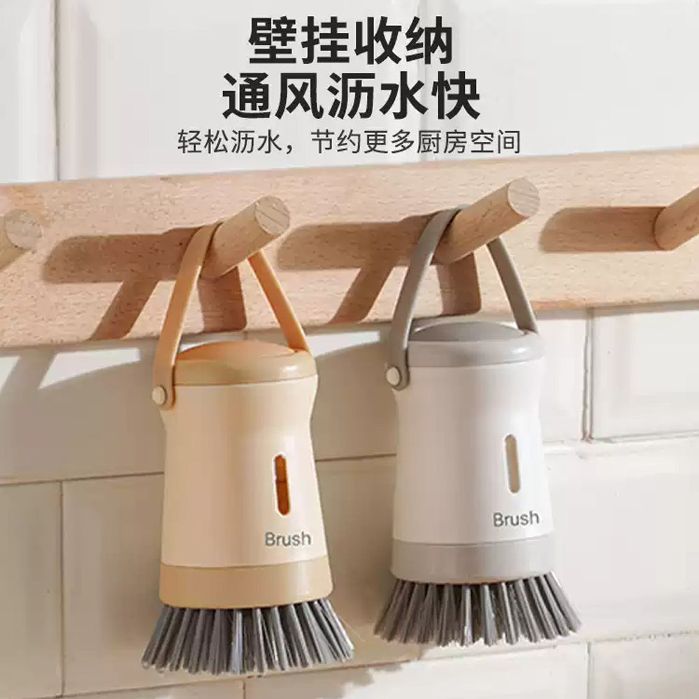 Modern-Housewife-Soap-Dispensing-Multi-Purpose-Scrub-Brush-with-Handle-–-Cream-1
