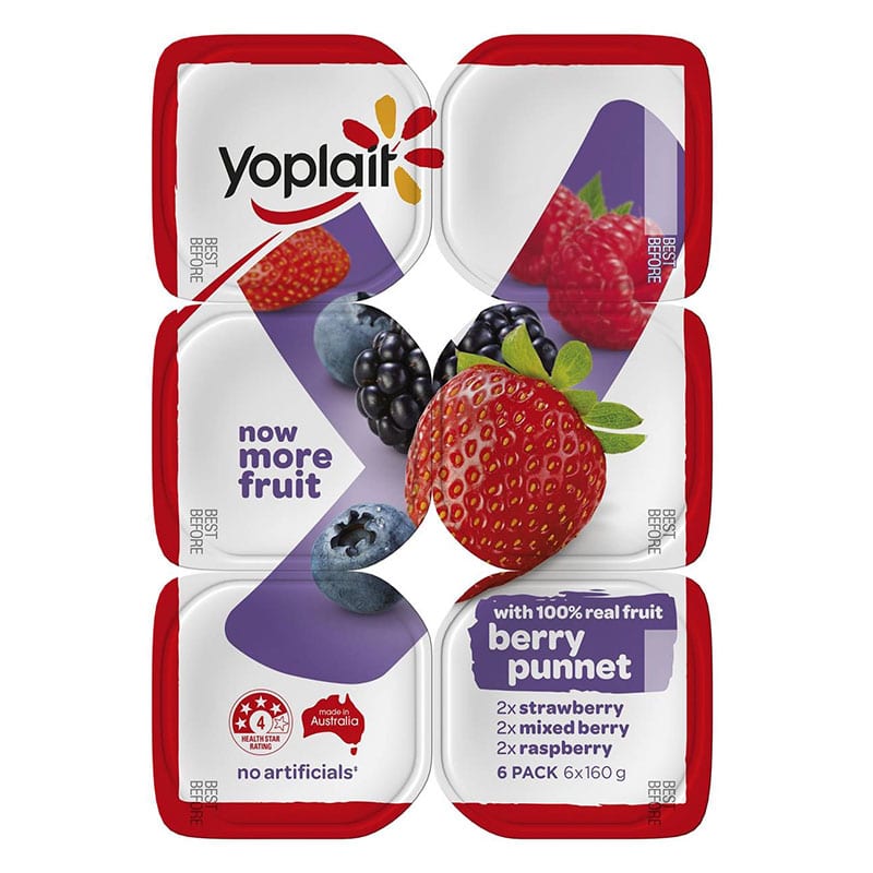 [Fresh]-Yoplait-Yogurt-Mixed-Berry-Flavour-160g*6-Cups-1
