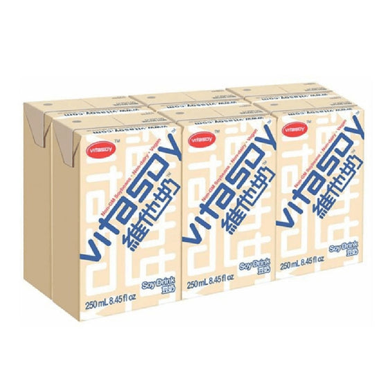 Vitasoy Sữa Đậu Nành 250 ml × 6 hộp – bổ dưỡng, giàu protein