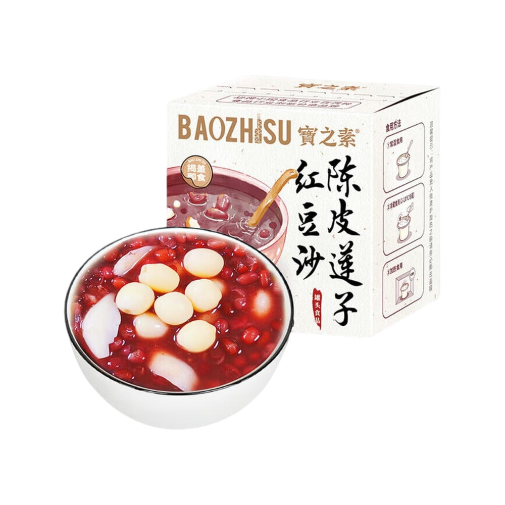 BAOZHISU-Instant-Red-Bean-Soup-with-Tangerine-Peel-&-Lotus-Seeds-195g---Hong-Dou-Sha-Dessert-1
