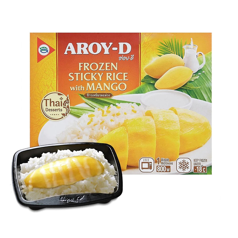 Aroy-D Frozen Sticky Rice with Mango - 250g – Umall - Australia's ...