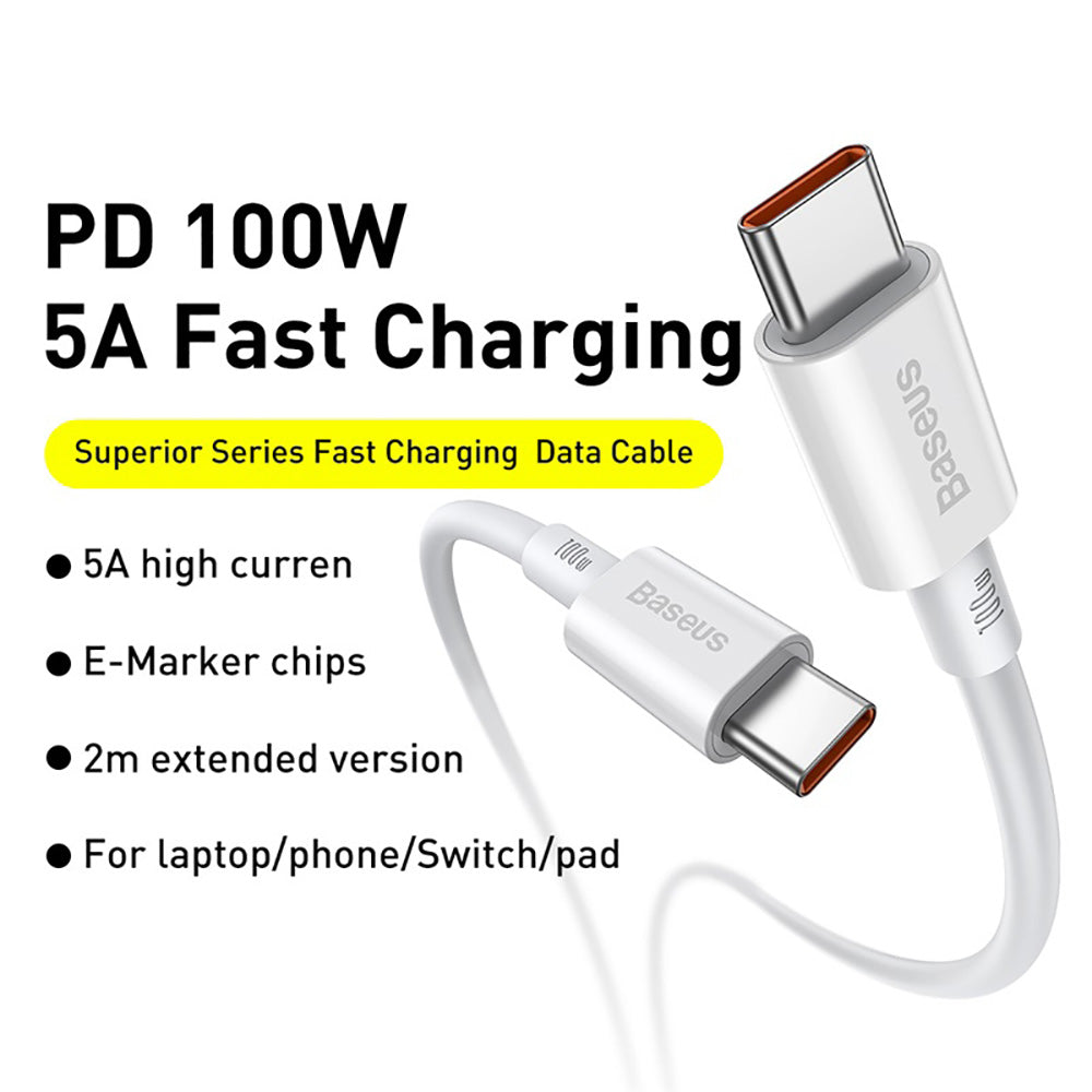 Baseus-Superior-Series-Fast-Charging-Cable-Type-C-to-Type-C-100W-1m-White-1