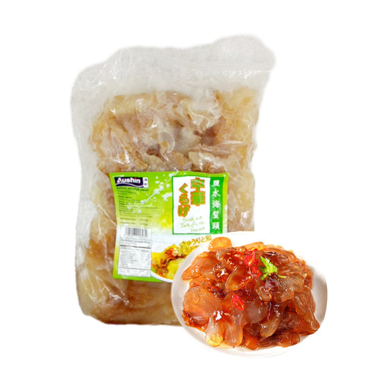 Đầu Sứa Biển Muối Aushin 1 kg – sứa giòn, giàu collagen