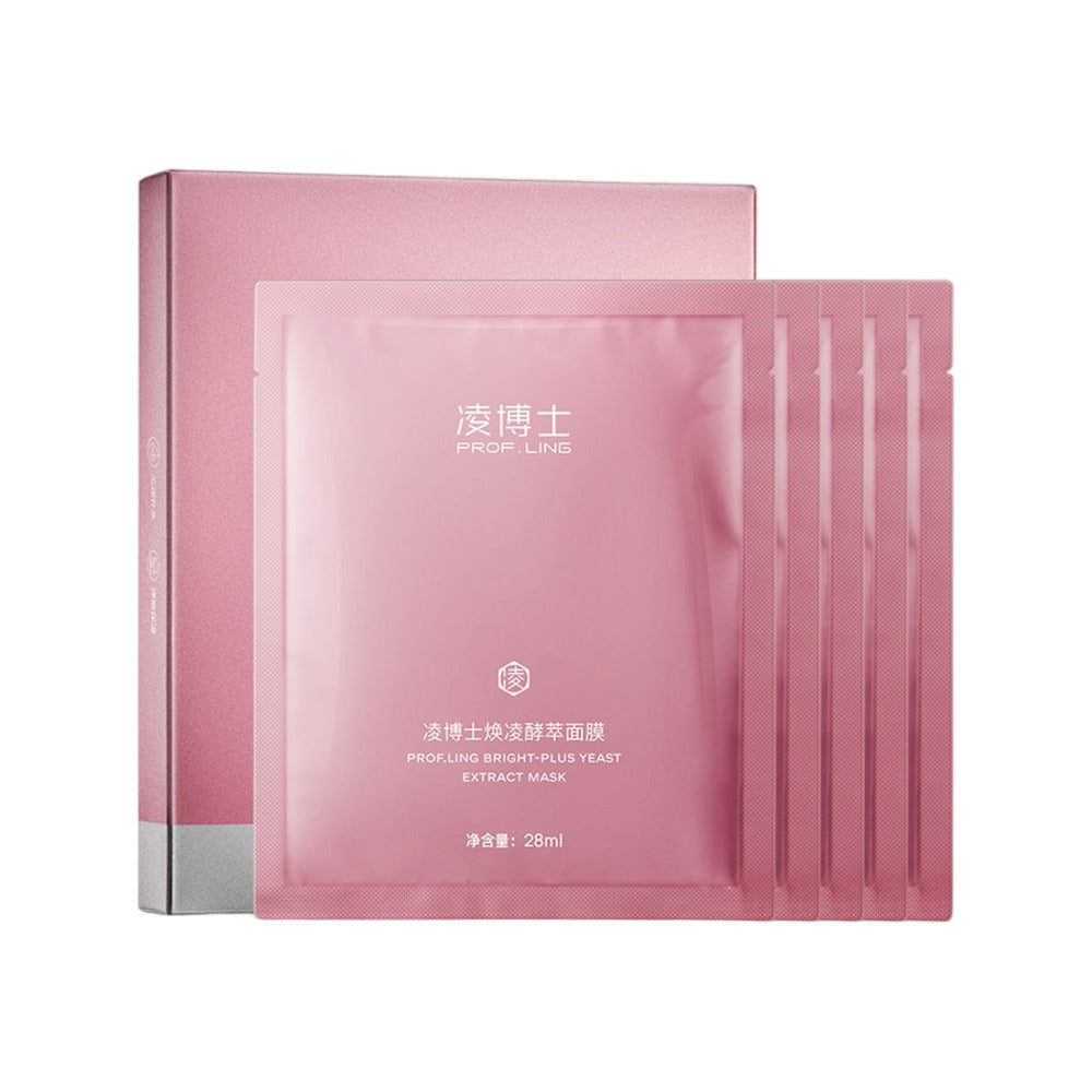 Prof. Ling Hyaluronic Acid Yeast Extract Face Mask - 5 Sheets-1