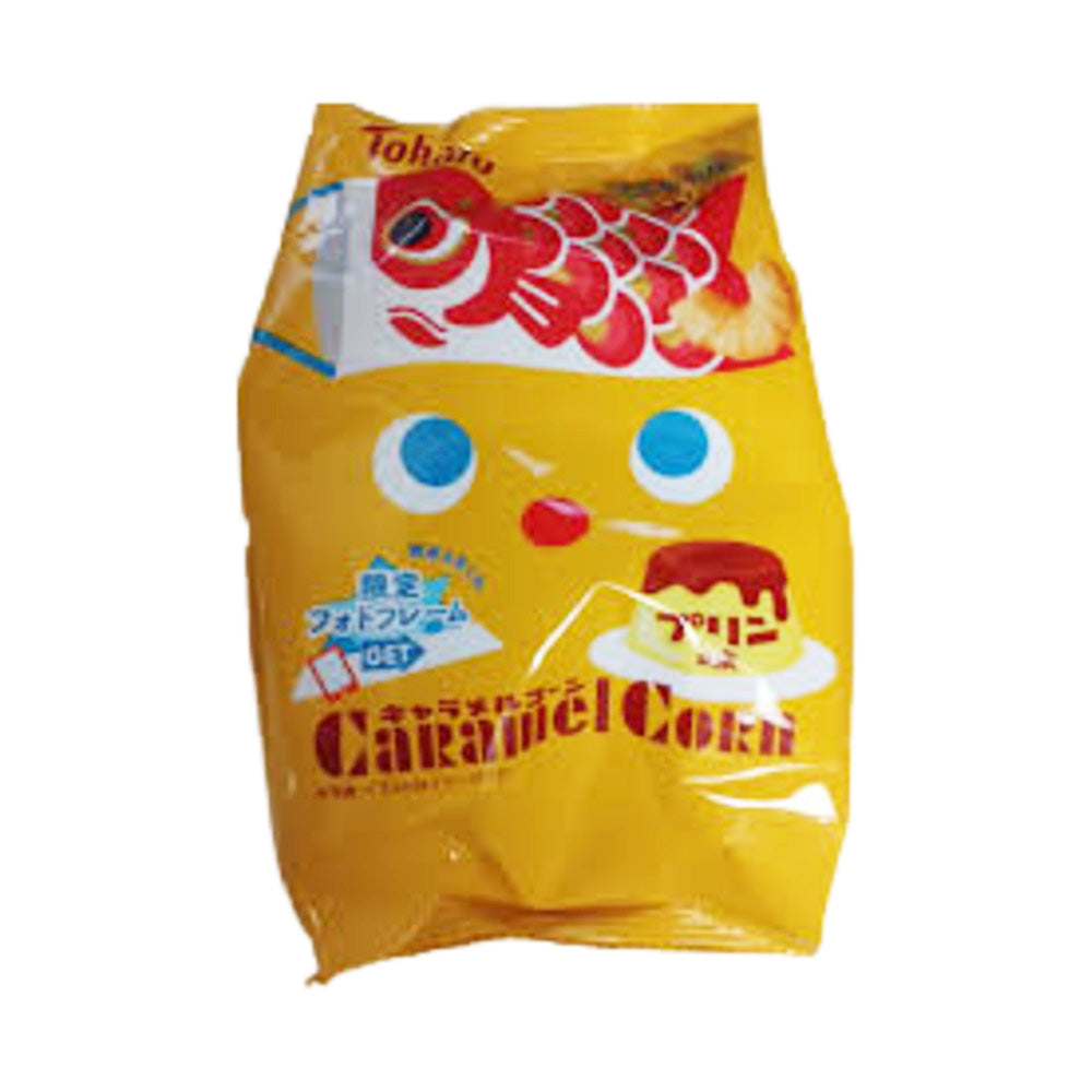Tohato-Caramel-Corn-Custard-Pudding-Flavour-62g-–-Japanese-Sweet-Puff-Snack-1