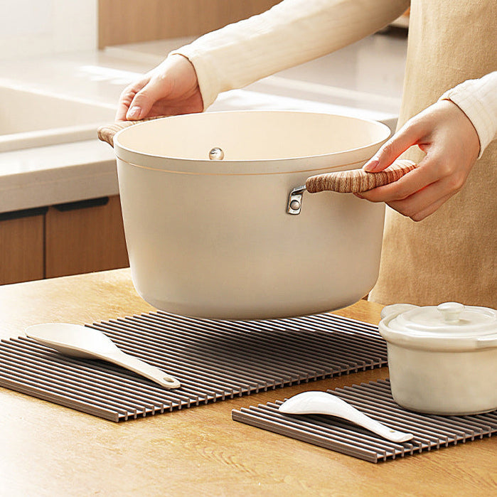 Tấm lót chịu nhiệt FaSoLa size M 1 cái – lót nồi chống nóng, chống trượt