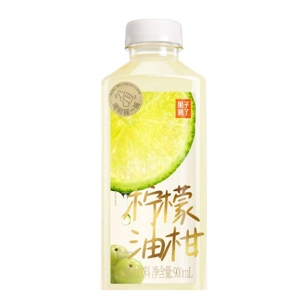Guozi Shule Lemon Yougan Drink 900ml - Lemon & Yougan Citrus Flavoured ...
