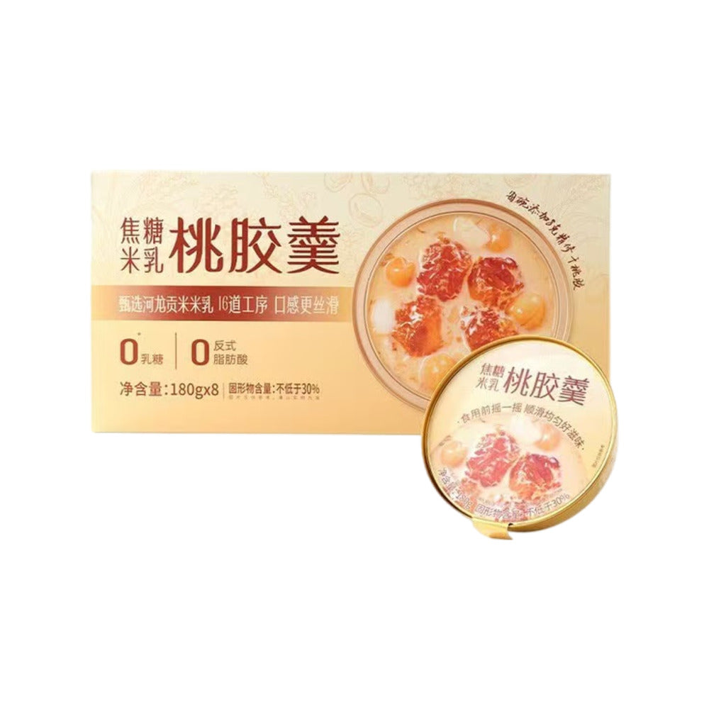 Meiru-Jiao-Caramel-Rice-Milk-Peach-Gum-Dessert---180g-x-8-Pack-1