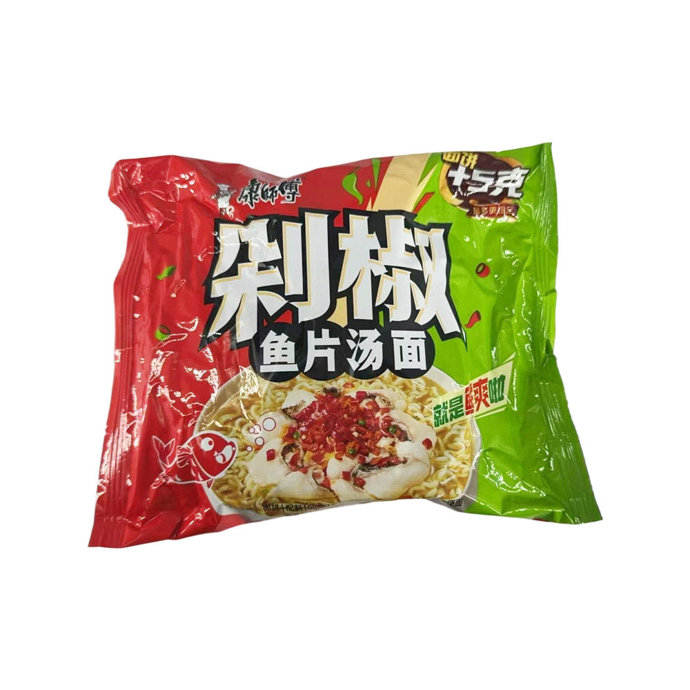 Master-Kong-Instant-Noodles-–-Chopped-Chili-Fish-Fillet-Soup-Flavor-110g---Chinese-Spicy-Ramen-1