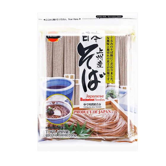 J-Basket Japanese Buckwheat Noodles - 720g