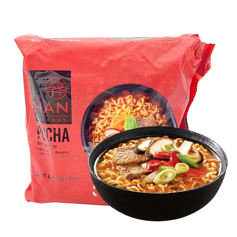 The Han Kitchen Pocha Korean Ramyun - 118g x 4 Packs – Umall ...