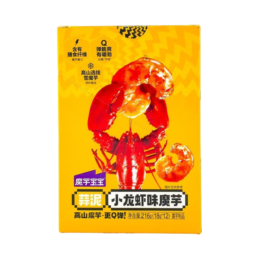Konjac-Baby-Garlic-Flavored-Crayfish-Konjac---12-Packs,-216g-1