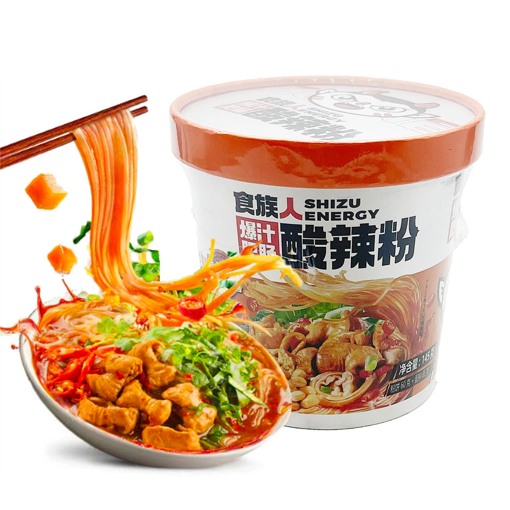 Shizu Energy Juicy Pork Intestine Hot & Sour Vermicelli 145g Umall