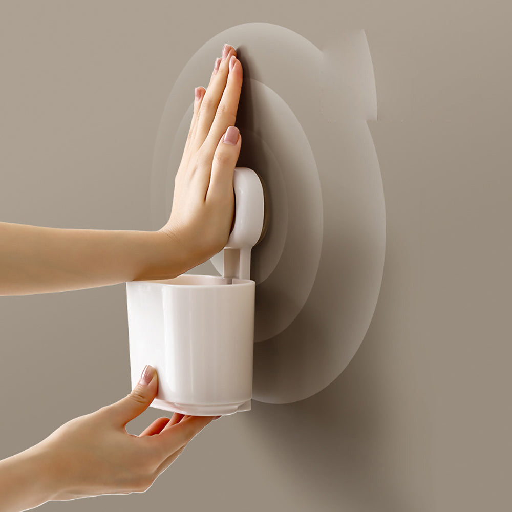 Kệ Cốc Hút Chân Không FaSoLa 1 cái – treo tường không khoan