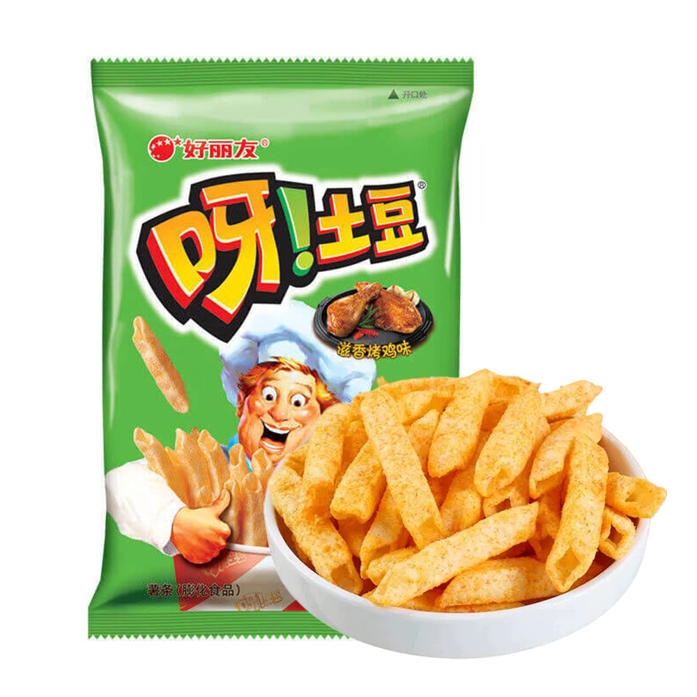 Haoliyou-Delicious-Roasted-Chicken-Flavoured-Potato-Chips-70g-1