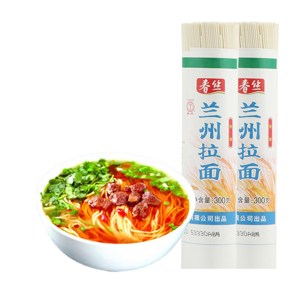 Mì Lamian Lanzhou Chunsi 300 g × 2 – sợi dai nấu phở bò