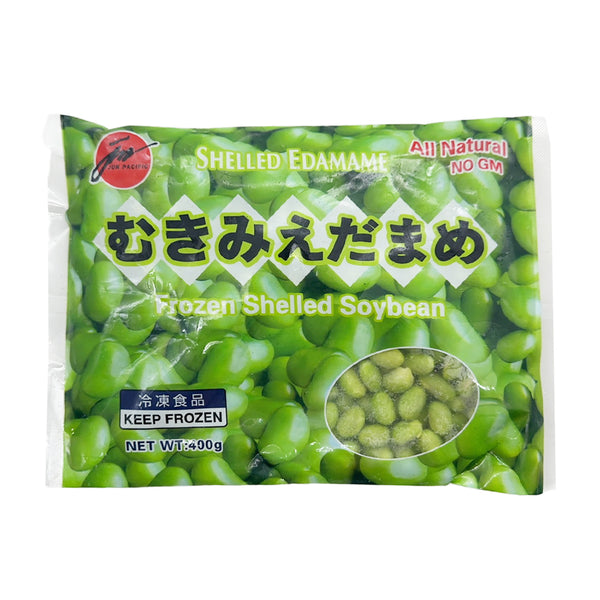 Đậu Edamame tách vỏ Jun 400 g – đông lạnh, giàu protein