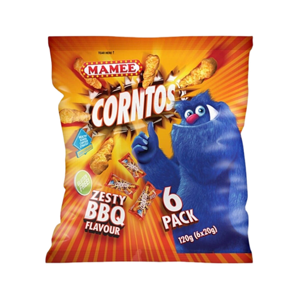 Mamee Corntos Zesty BBQ Flavour Corn Snacks 20g x 6 Pack – Umall ...