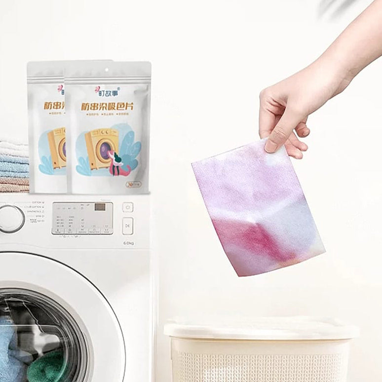 Tờ Hút Màu Machi Story 30 miếng – ngăn lem, bảo vệ màu quần áo