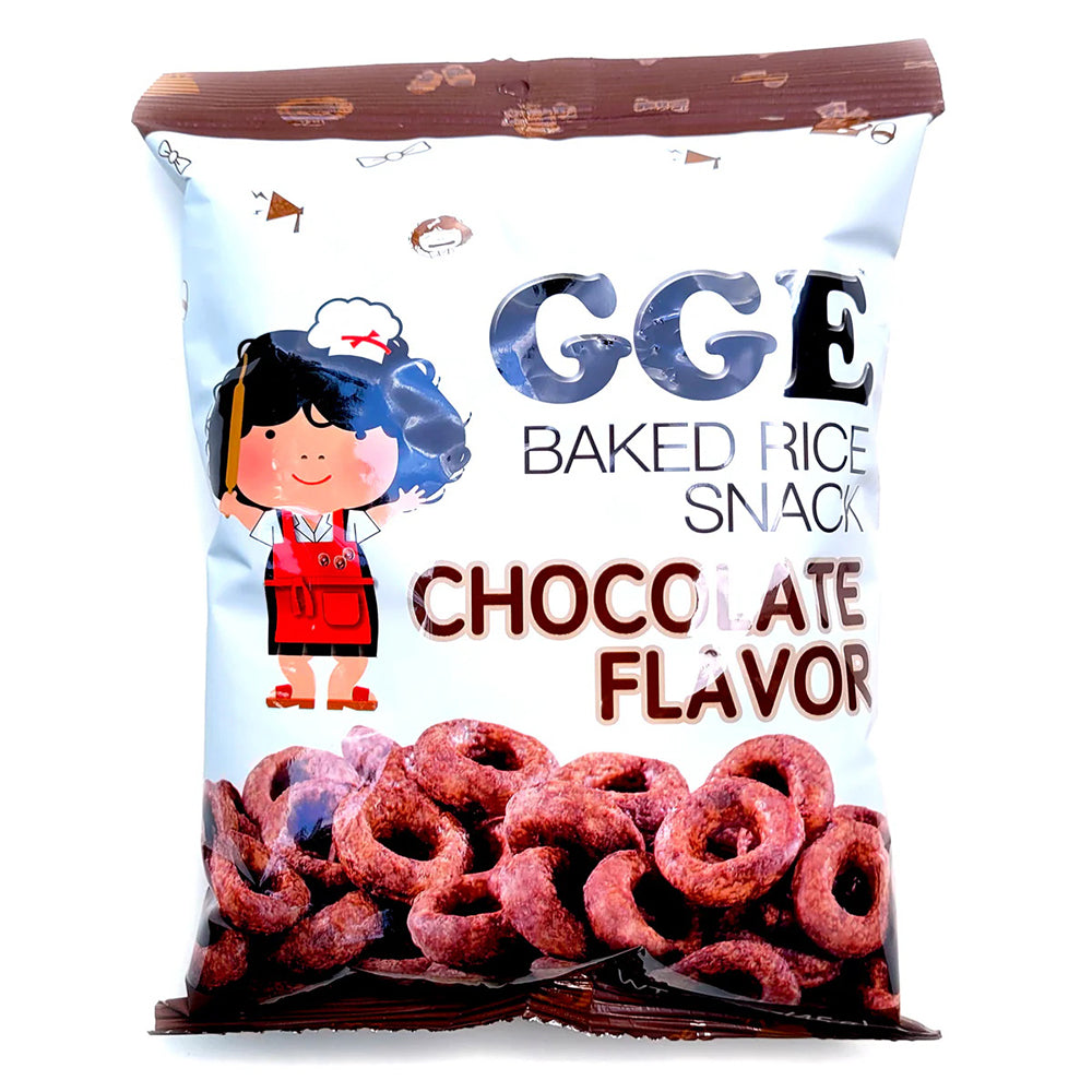 GGE Chocolate Flavored Rice Snack Rings - 45g – Umall - Australia's ...