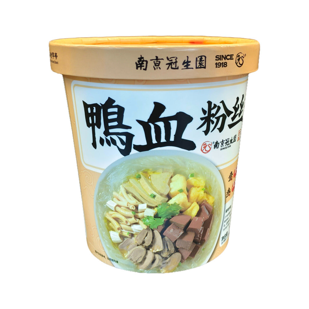 Guanshengyuan-Duck-Blood-Vermicelli-Soup-(Classic-Original)-Cup-164g-–-Instant-Nanjing-Rice-Noodles-1
