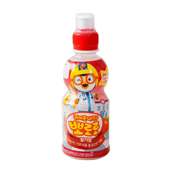 Paldo Pororo Nước Giải Khát Vị Dâu 235 ml – thức uống trái cây cho bé