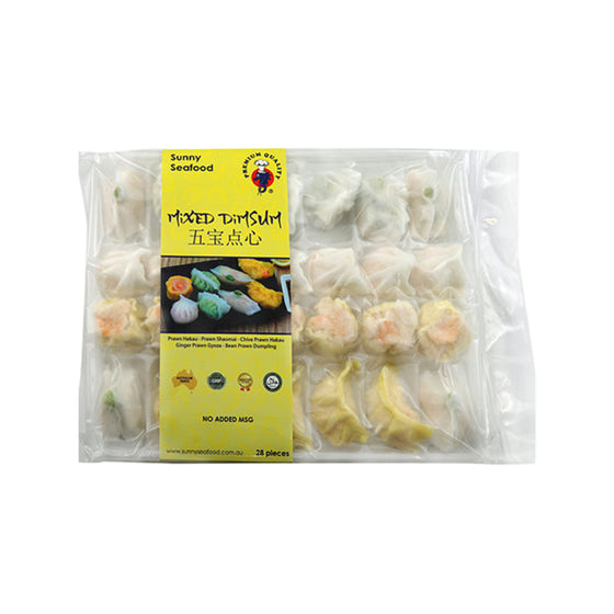 Dimsum Hỗn Hợp Sunny Seafood 840 g (28 cái) – dimsum tôm 5 vị