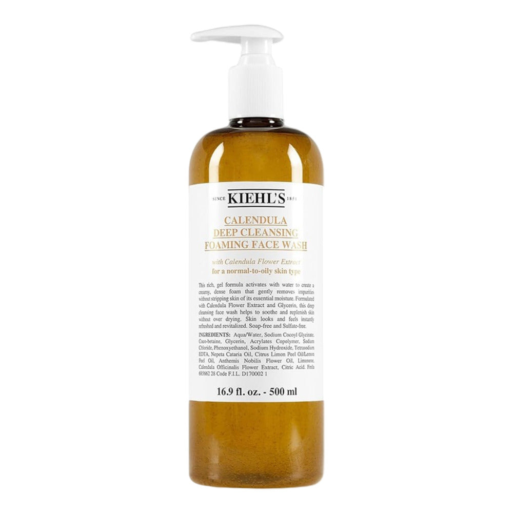 Kiehl's-Calendula-Deep-Cleansing-Foaming-Face-Wash---500ml-1