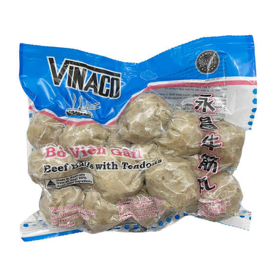 Bò viên gân Vinaco 450 g – dai giòn, giàu collagen